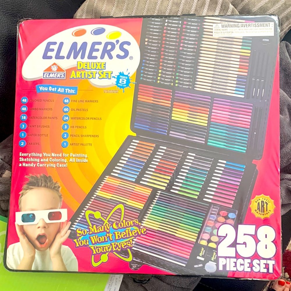 Elmers deluxe artist set